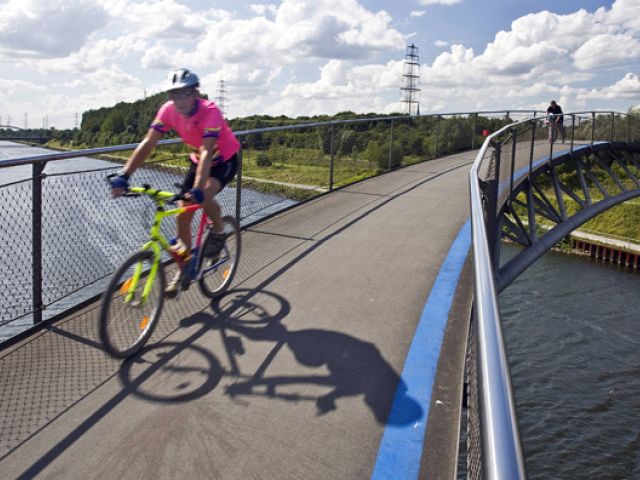 Deutschland, Radfahren, Radwanderweg