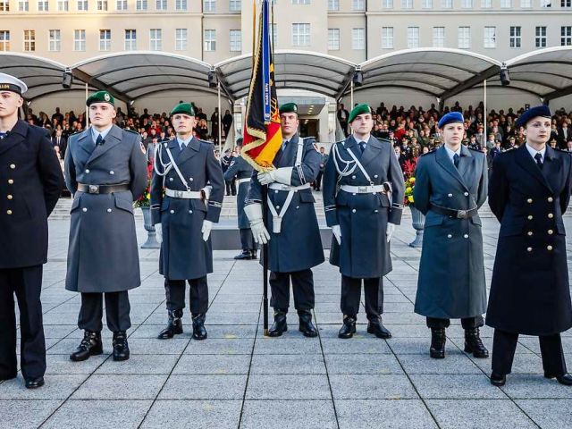 Feierliches Gelöbnis im Bendlerblock Berlin, Sitz des Bundesverteidigungsministeriums 