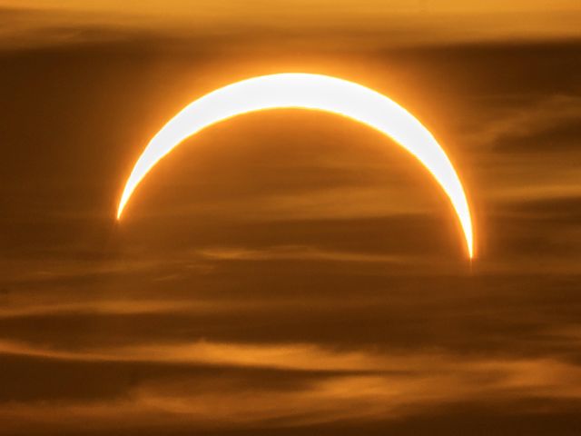 Die partielle Sonnenfinsternis