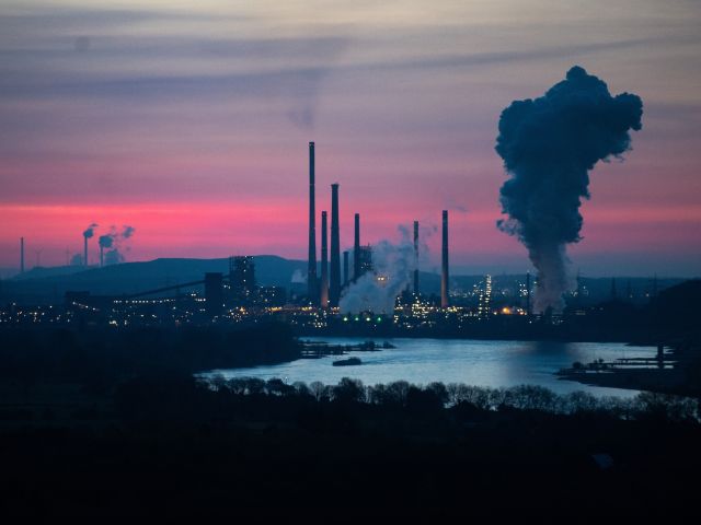 Thyssenkrupp-Stahlwerk in Duisburg