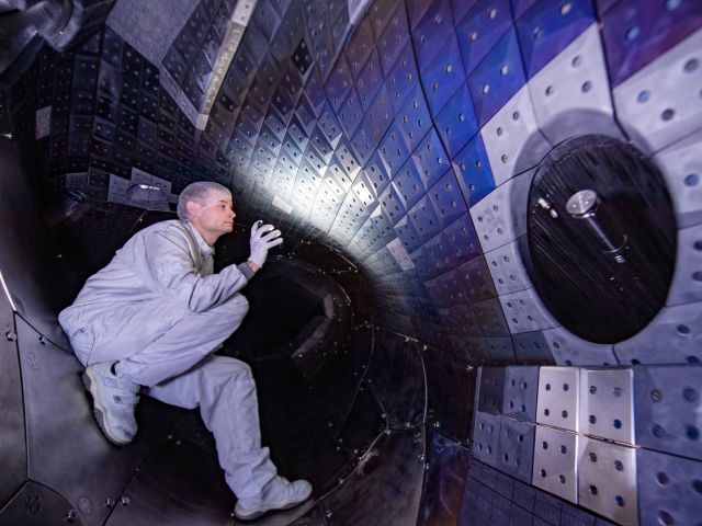 Forschungsreaktor „Wendelstein 7-X“ in Greifswald