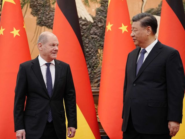Scholz' Balanceakt in China