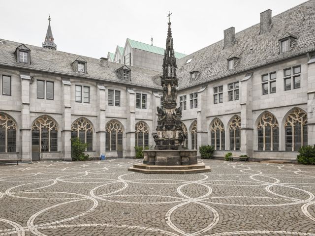 Im Denkmalschutz-Sonderprogramm: der Kreuzgang des Aachener Doms.