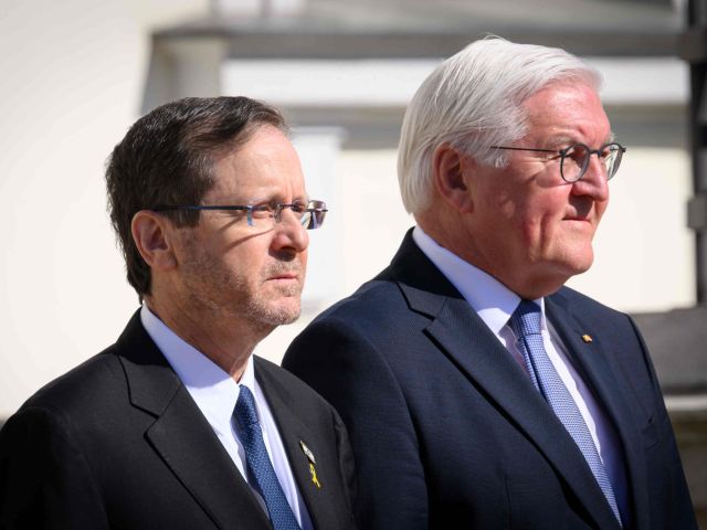 Frank-Walter Steinmeier und Izchak Herzog 