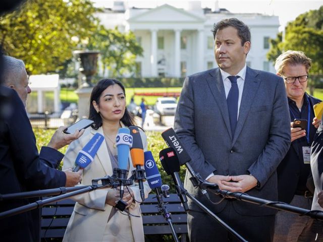 Entwicklungsministerin Reem Alabali Radovan und Finanzminister Lars Klingbeil in Washington