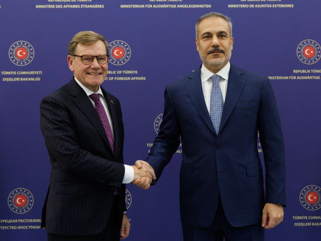 Johann Wadephul und Hakan Fidan