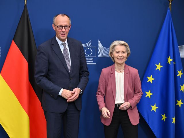 Bundeskanzler Merz und EU-Kommissionspräsidentin von der Leyen 