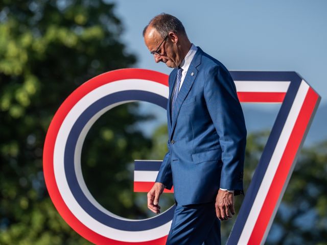 Bundeskanzler Friedrich Merz beim G7-Gipfel in Évian