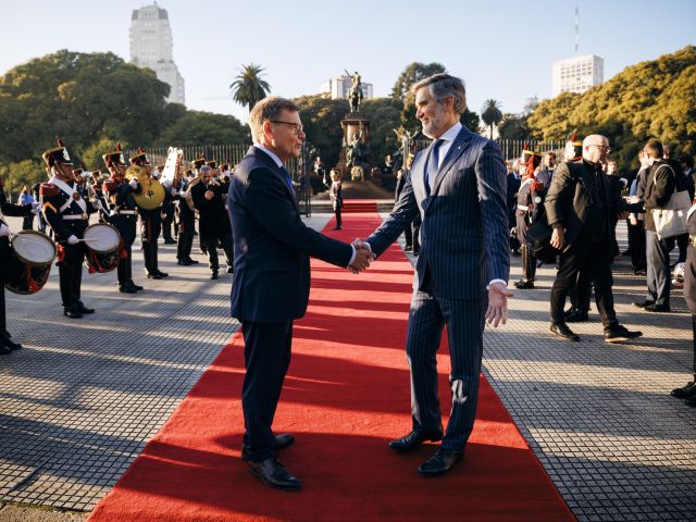 Außenminister Johann Wadephul trifft seinen Amtskollegen Pablo Quirno in Argentinien
