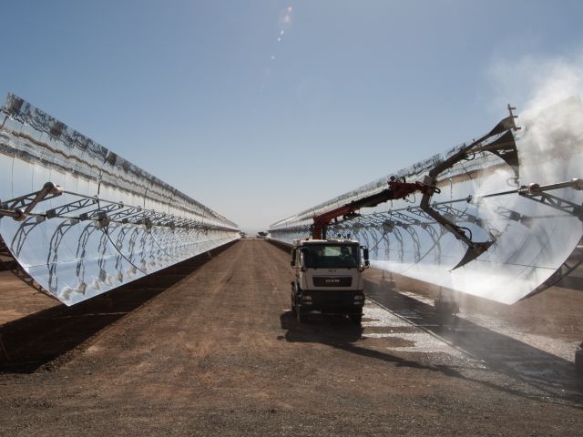 Energiewende in Marokko: Solarkraft hat zentrale Rolle.