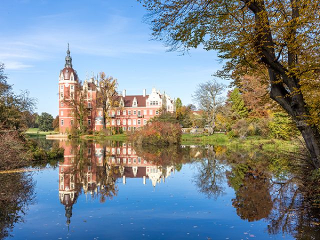 Das neue Schloss im Muskauer Park