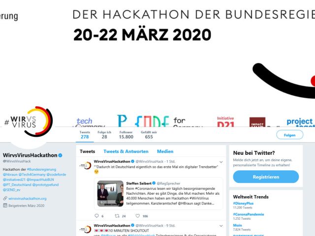 Der Corona-Hackathon