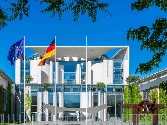 Bundeskanzleramt in Berlin 