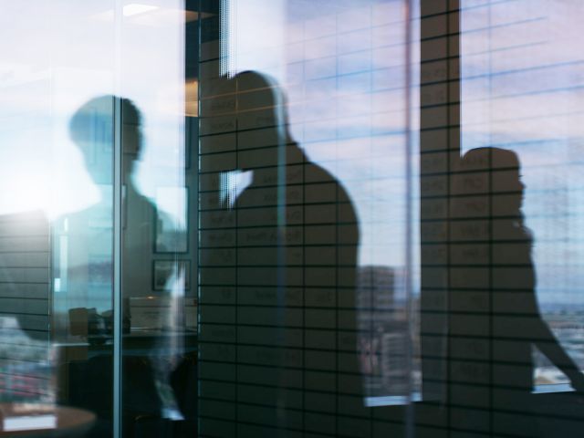 Menschliche Schatten