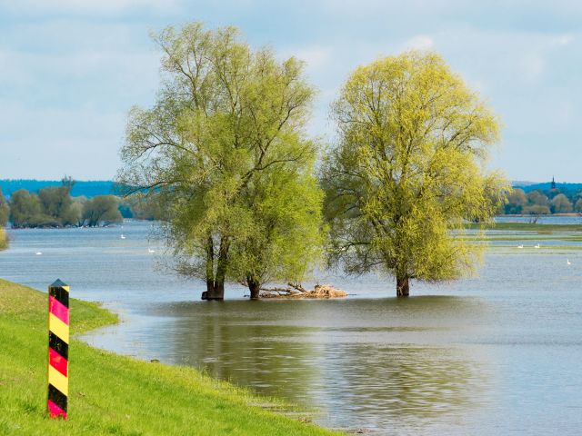 In der Mitte die Grenze: die Uckermark