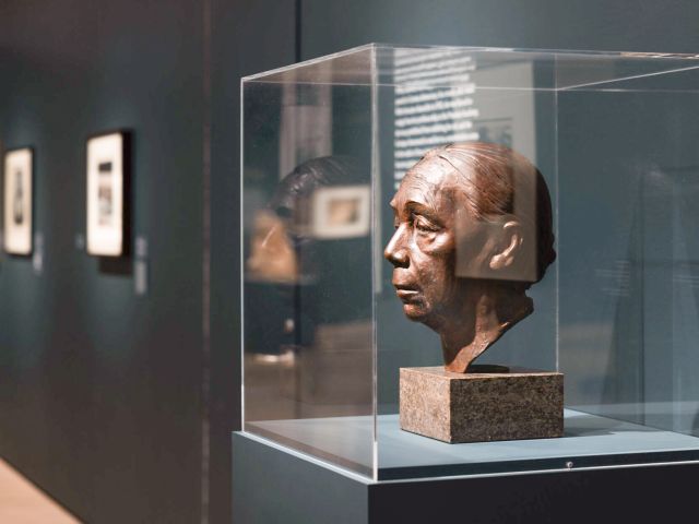 Käthe-Kollwitz-Skulptur im New Yorker MoMA