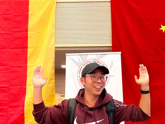 Simin  Zhao kam vor neun Jahren nach Deutschland zum Studieren