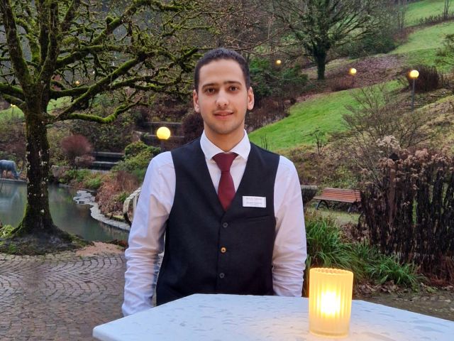 Khaled Elbarbary vor idyllischer Schwarzwaldkulisse