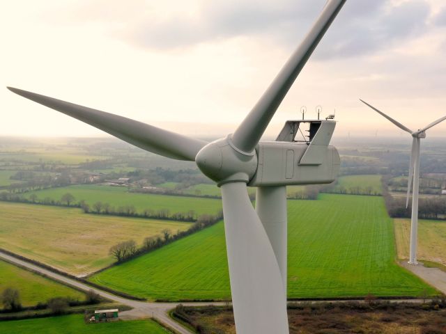 Windkraftanlage in Sainte Pazanne  