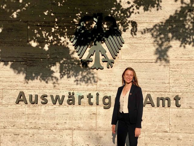Alina Reize, UN-Jugenddelegierte