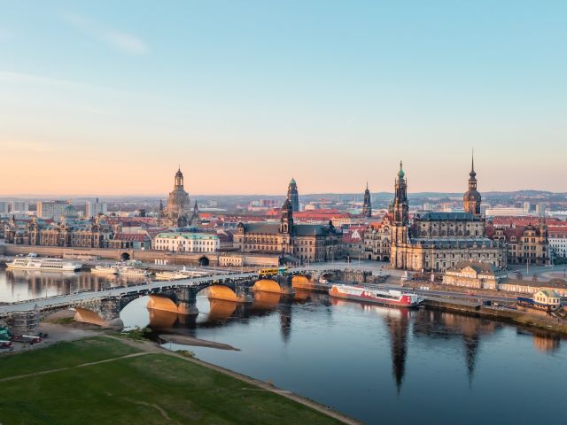 Dresden ist die Landeshauptstadt von Sachsen. 