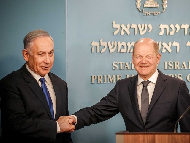 Israels Ministerpräsident Netanjahu und Bundeskanzler Scholz 