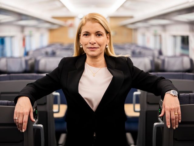 Evelyn Palla steht seit Oktober an der Spitze der Bahn.