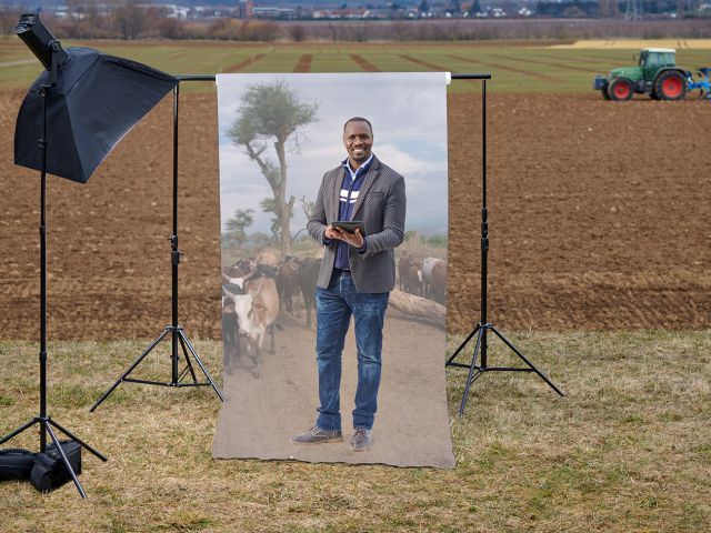 Dr. Oliver Kirui, kenianischer Agrarökonom an der Uni Bonn