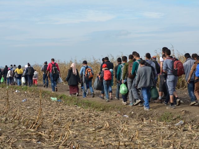 Menschen auf der Flucht
