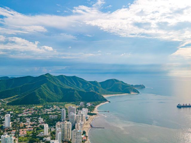 Santa Marta in Kolumbien 