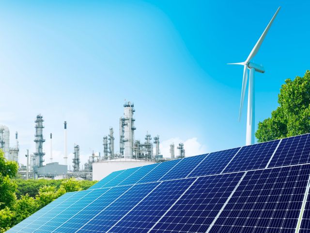 Die deutsche Chemieindustrie strebt Klimaneutralität an. 
