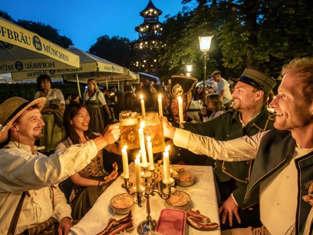 Biergarten in München: junggebliebene Tradition 