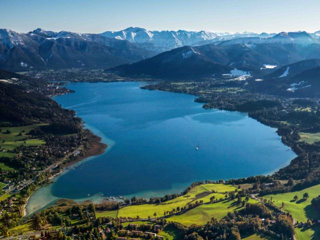 Deutschland von oben: der Tegernsee 