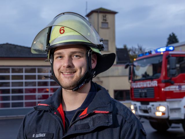 Feuerwehrmann aus Passion: Benedikt Sulzbach 
