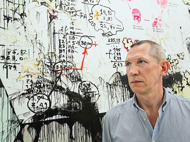 Alexei Kostroma vor „No Brain No Pain”