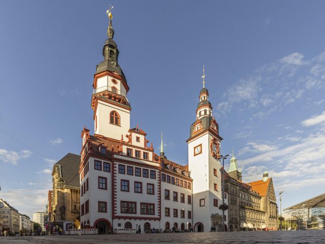 Altes Rathaus am Markt in Chemnitz 