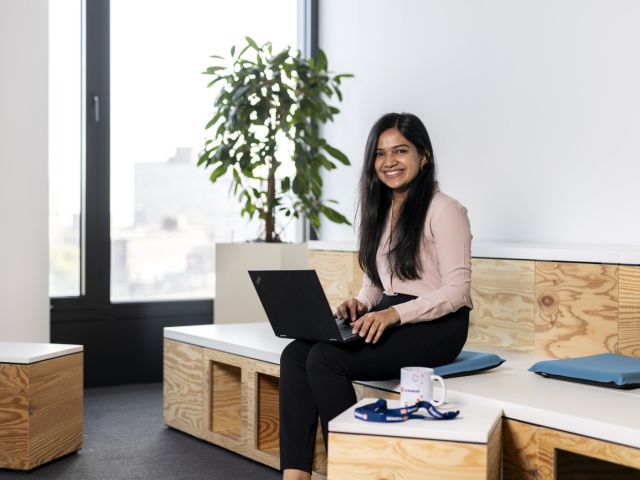 IT-Managerin Ayushi Sharma 