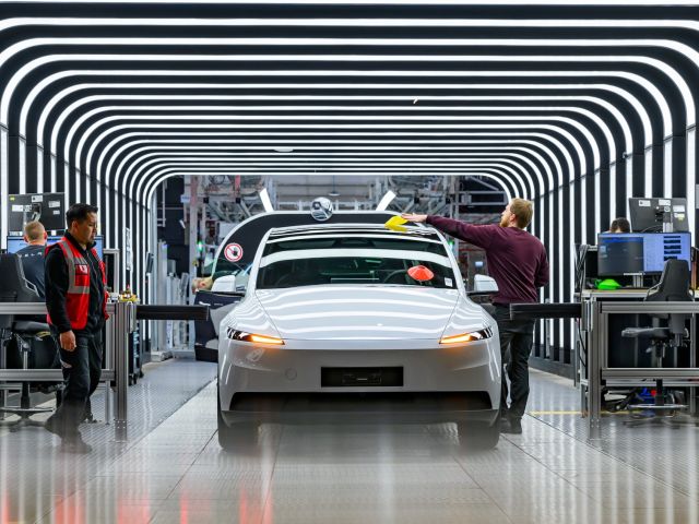 Tesla-Produktion