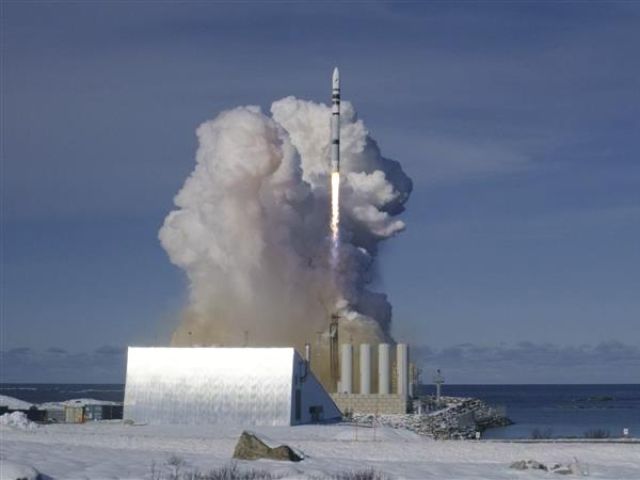 Testflug der ESA-Rakete Spectrum 