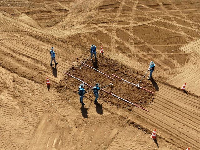 HALO Trust räumt Minen in Syrien.