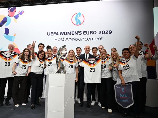 Deutschland wird im Jahr 2029 zum dritten Mal Gastgeber einer Europameisterschaft im Frauenfußball. 
