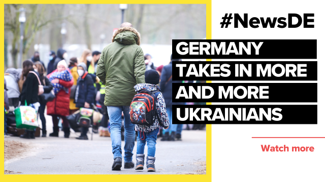 Germany takes in more and more Ukrainians 