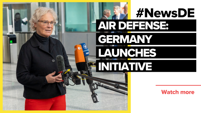 Air defense: Germany launches initiative
