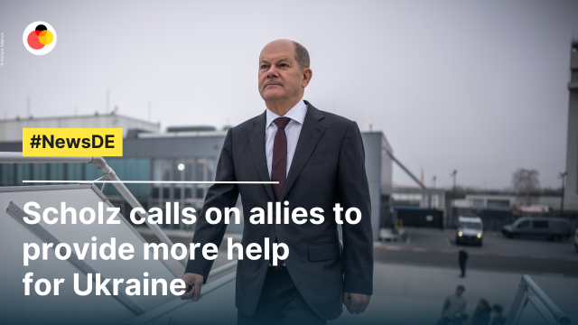Scholz calls on allies to provide more help for Ukraine