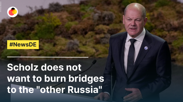 Scholz does not want to burn bridges to the "other Russia"