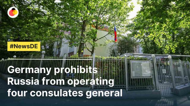 Germany prohibits Russia from operating four consulates general