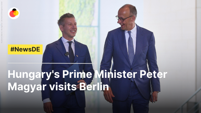 Hungary´s Prime Minister Peter Magyar visits Berlin