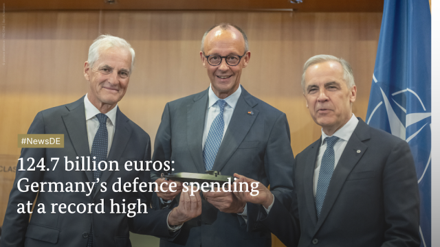 124.7 billiob euros: Germany´s defence spending at a record high