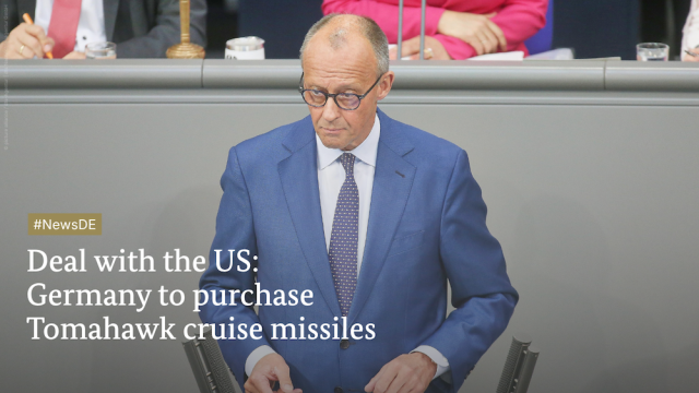 Deal with the US: Germany purchase Tomahawk cruise missiles