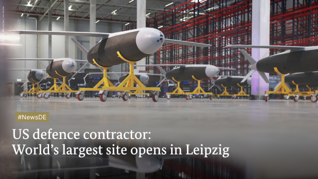 US defence contractor: World’s largest site opens in Leipzig